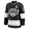 Mænd NHL Los Angeles Kings Trøje 2024-25 Fanatics Premium Anze Kopitar Sort Hjemme